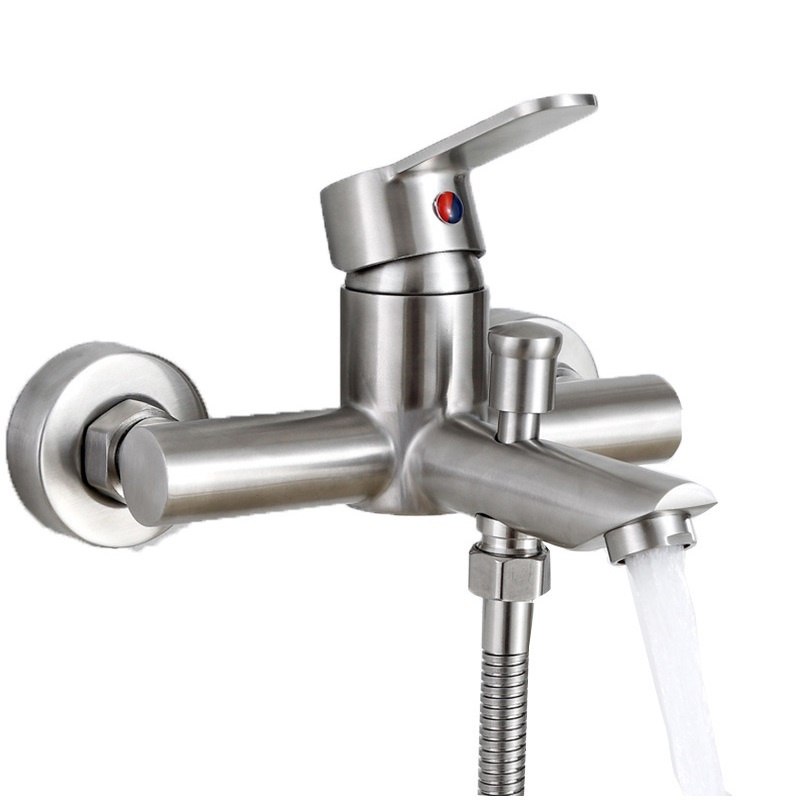 Vòi sen tắm nóng lạnh Inox SUS 304，Củ sen tắm nóng lạnh