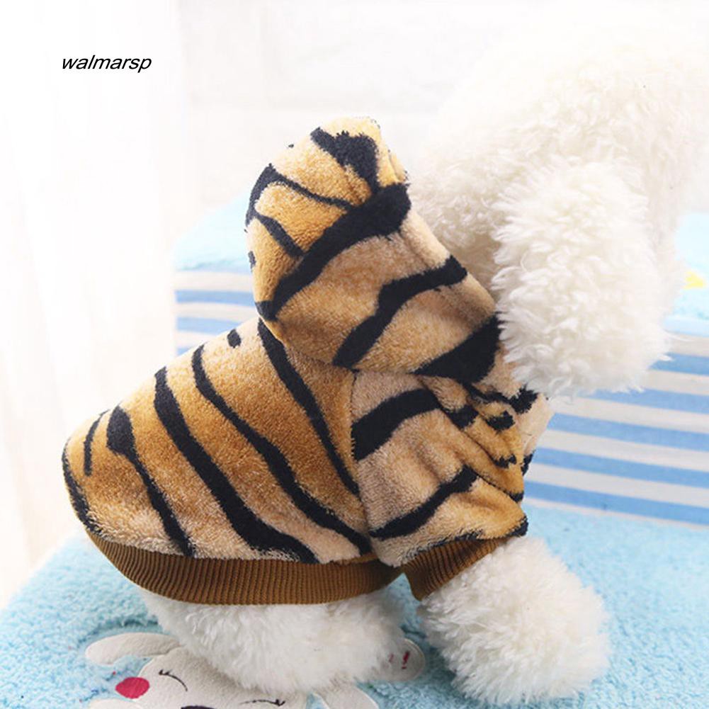 Áo khoác hoodie kẻ sọc dễ thương cho thú cưng