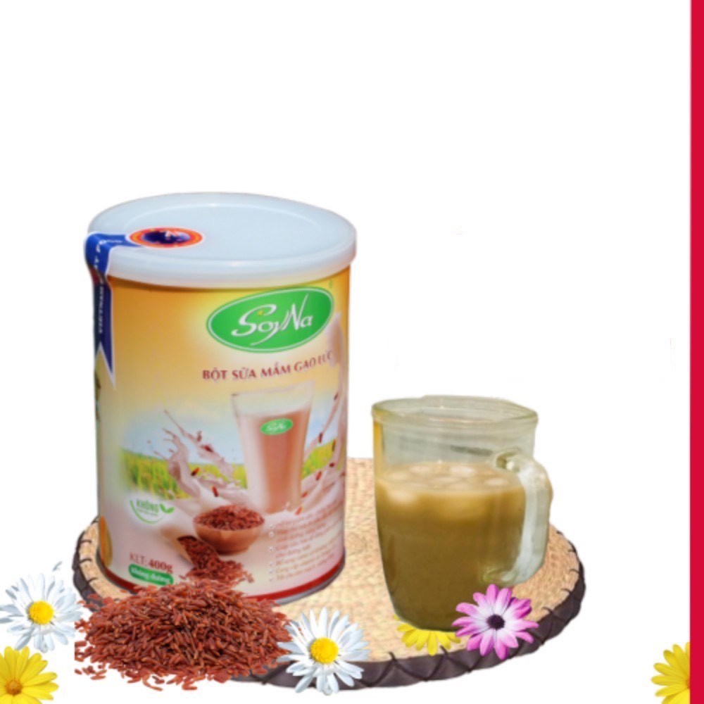 MUA 2 TẶNG 1 SỮA GIẢM CÂN-Sữa mầm gạo lứt SoyNa Không đường -.Đã Kiểm Định Chất Lượng VỆ SINH An Toàn THỰC PHẨM