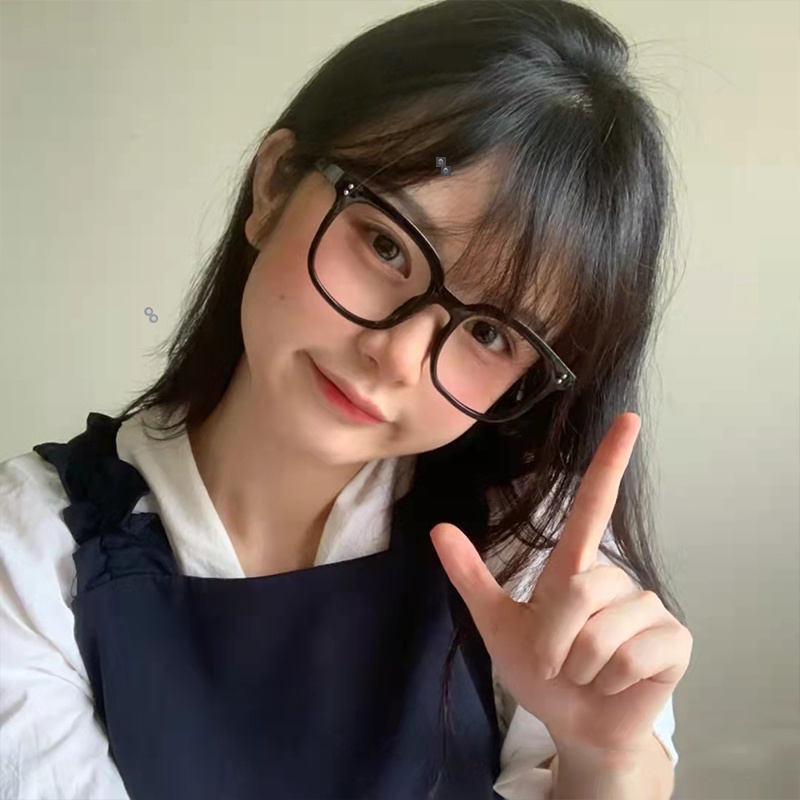 Kính Mát Tròng Màu Gradient Phong Cách Hàn Quốc Cá Tính