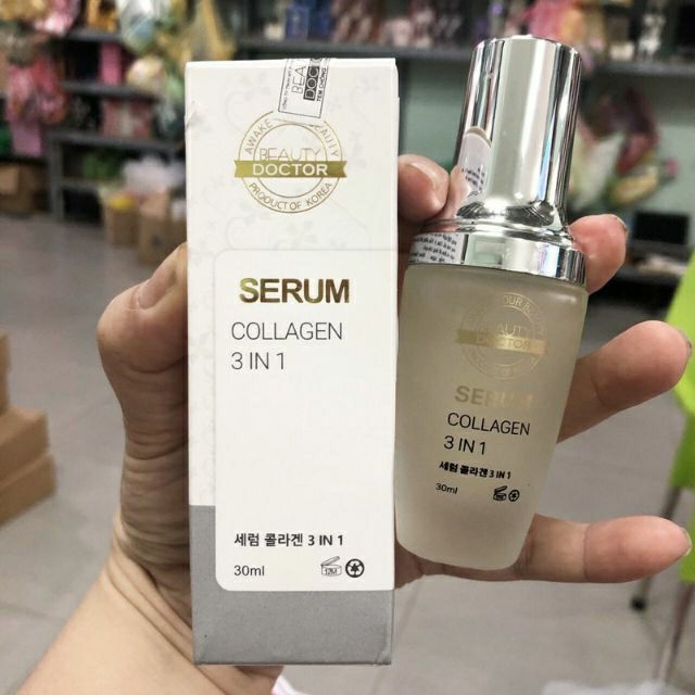 Serum 3IN1 Collagen Xóa Nếp Nhăn Dưỡng Trắng Da