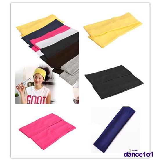 Băng đô vải co giãn nhiều màu thời trang chất lượng cao cho nữ