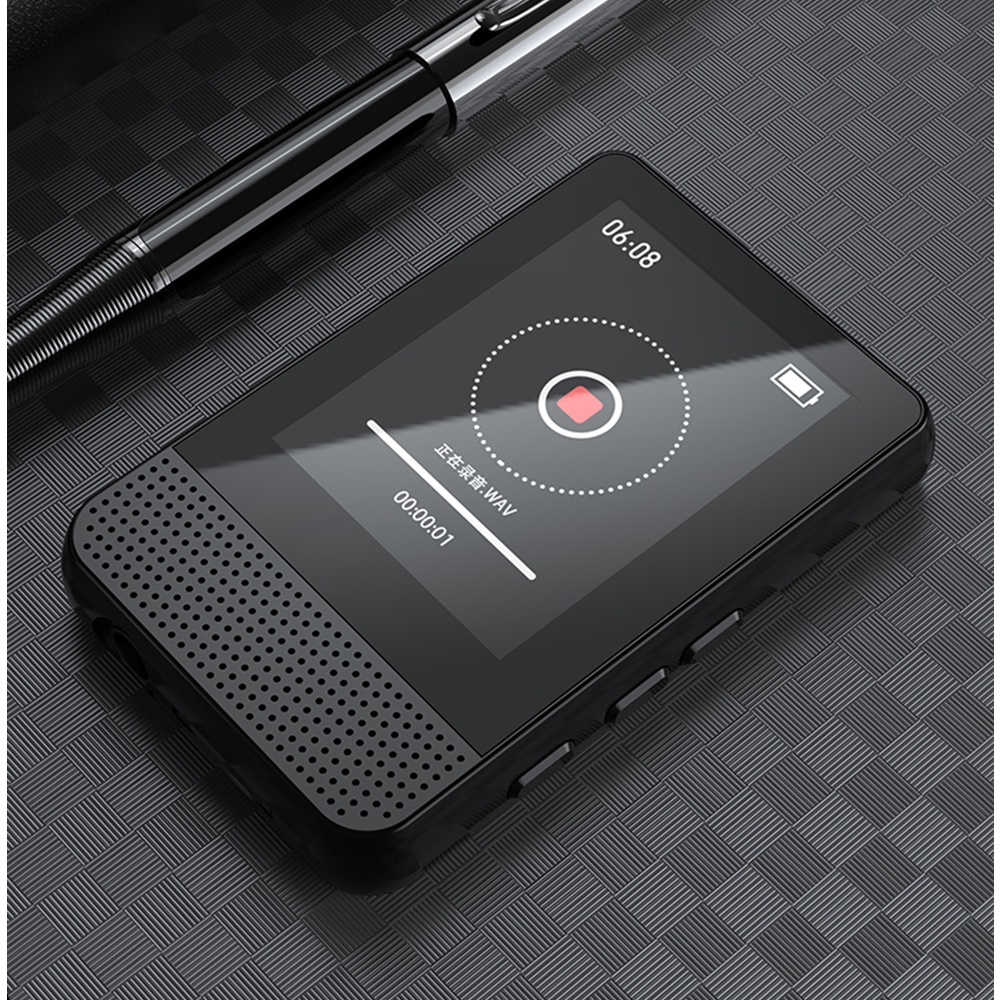 Máy Nghe Nhạc Kim Loại Mini FAAEAL RUIZU M16 Bluetooth MP3 MP4 Cảm Ứng Thông Minh 16 / 32GB HiFi Có Loa
