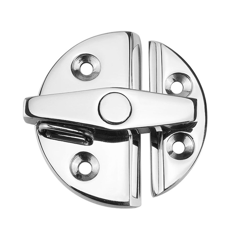 1 Bộ Nút Bấm Xoay Tròn Bằng Thép Không Gỉ 316 Cho Thuyền / Cửa Ra Vào