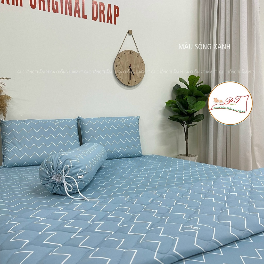 Ga chống thấm cho bé chính hãng PT loại cao cấp trải thay ga thường nằm trực tiếp không nóng bí lưng