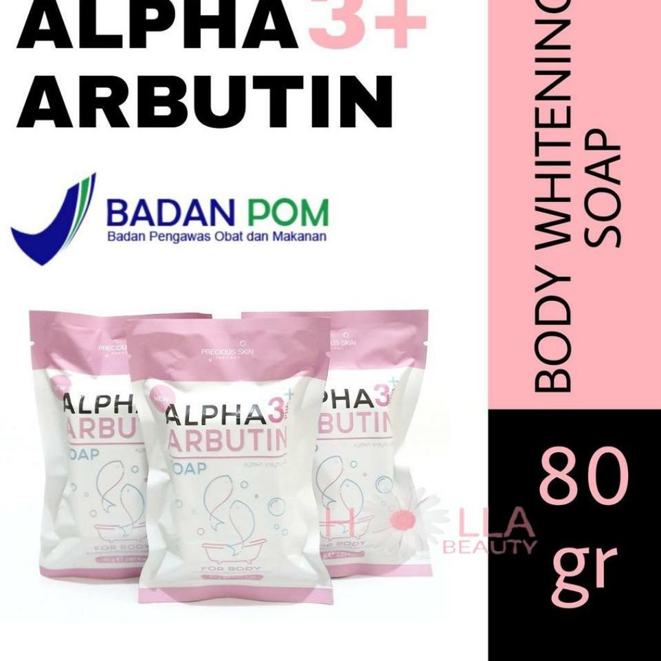 (Hàng Mới Về) Xà Phòng Làm Trắng Da Chứa Collagen Alpha Arbutin 3 Plus