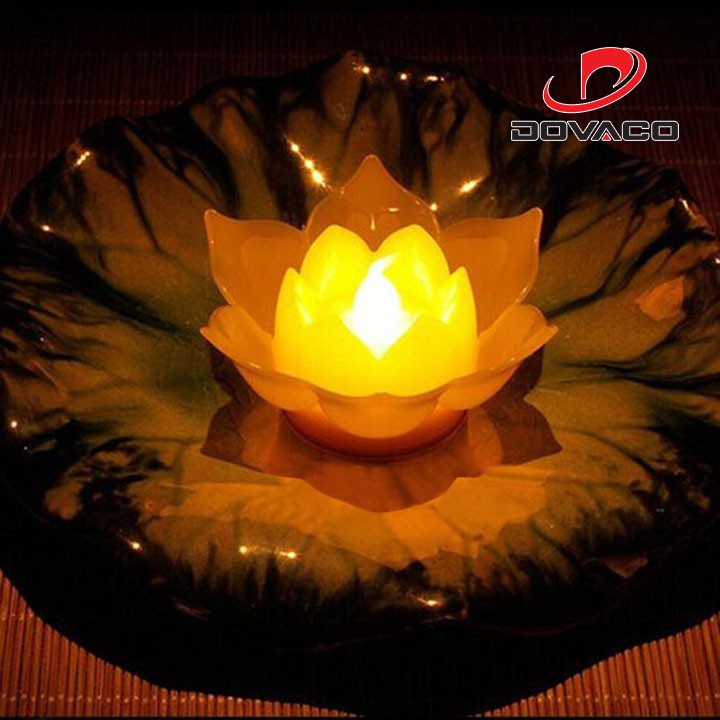 Nến điện tử lùn mini trang trí Noel, Ngày cưới, Tiệc sinh nhật