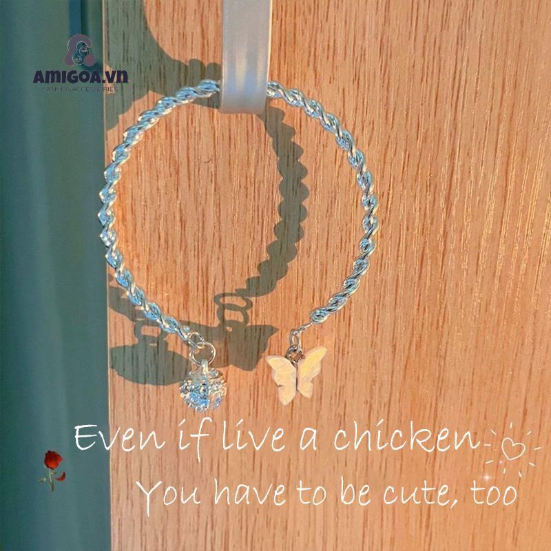 ✨✨Vòng Tay Hình Bướm Cổ Điển Có Thể Điều Chỉnh Cho Nữ / Cặp Đôi