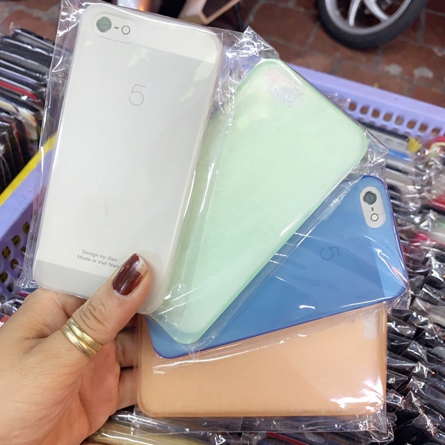 🕉 Ốp siêu mỏng giấy iphone 5/5S/5SE