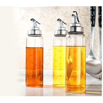 CHAI RÓT DẦU THỦY TINH CÓ CHIA VẠCH 170-300-500ML