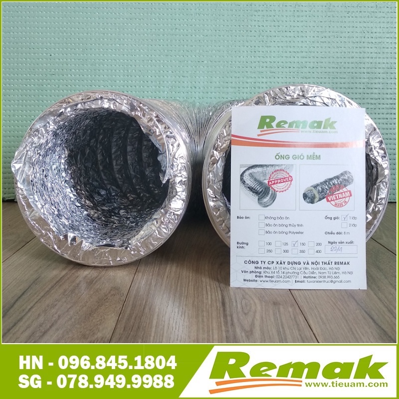 Ống hút mùi, hút khói D150