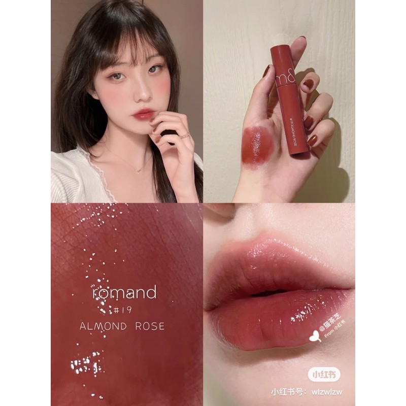 [TOP 1 UY TÍN] [MÀU MỚI 18-21] Son Tint Bóng Romand Juicy Lasting Tint (bill Hàn)