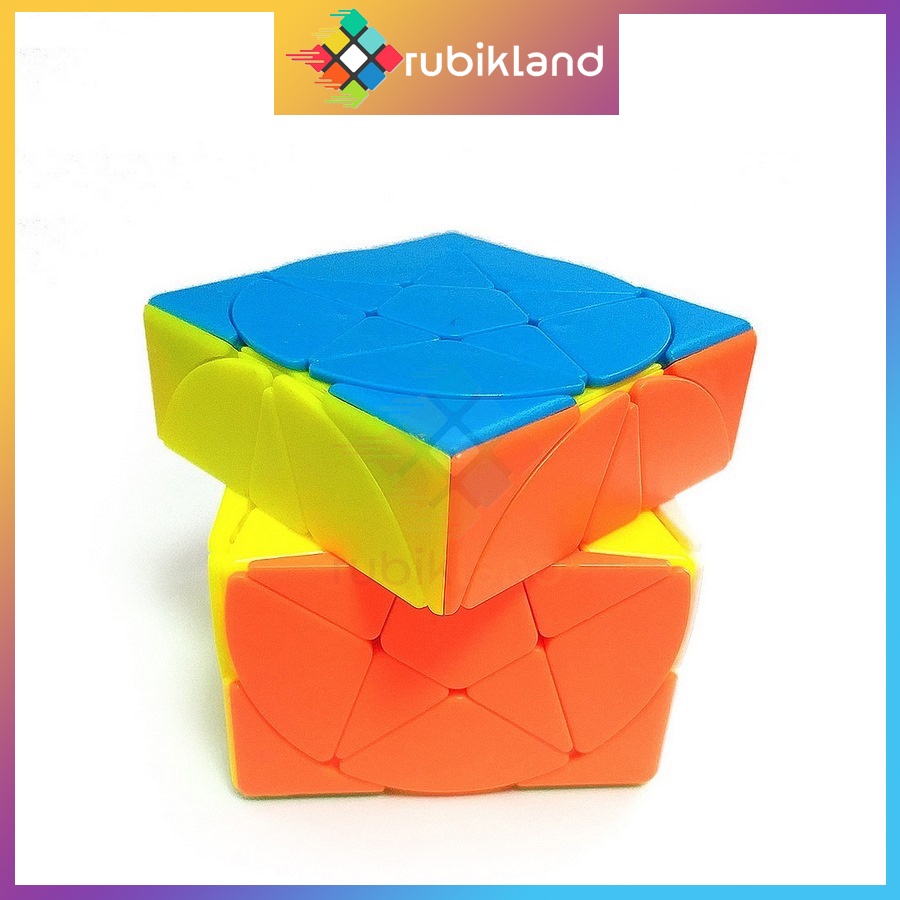 Rubik Biến Thể Pentacle Cube Stickerless Rubic Đồ Chơi Trí Tuệ Trẻ Em