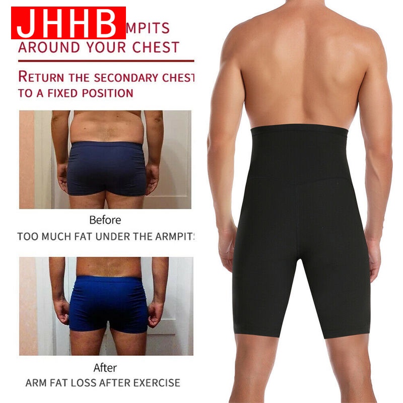 Quần Short Nam Lưng Cao Định Hình Giảm Cân