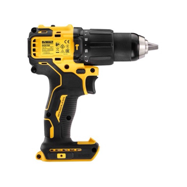 DCD709N 18V MÁY KHOAN CẦM TAY DÙNG PIN DEWALT (KHÔNG CHỔI THAN )