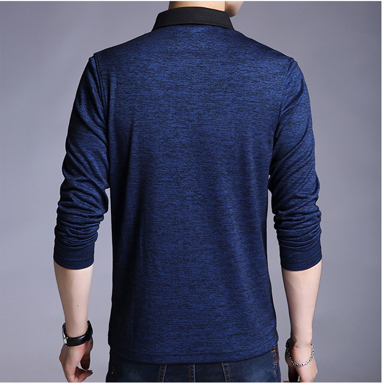 Áo Thun Nam Tay Dài Cổ Bẻ Phong Cách Lịch Lãm KATUSCO - A2051 | BigBuy360 - bigbuy360.vn