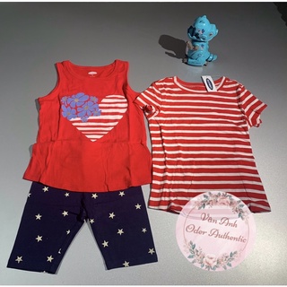 Set 3 món bé gái Oldnavy US
