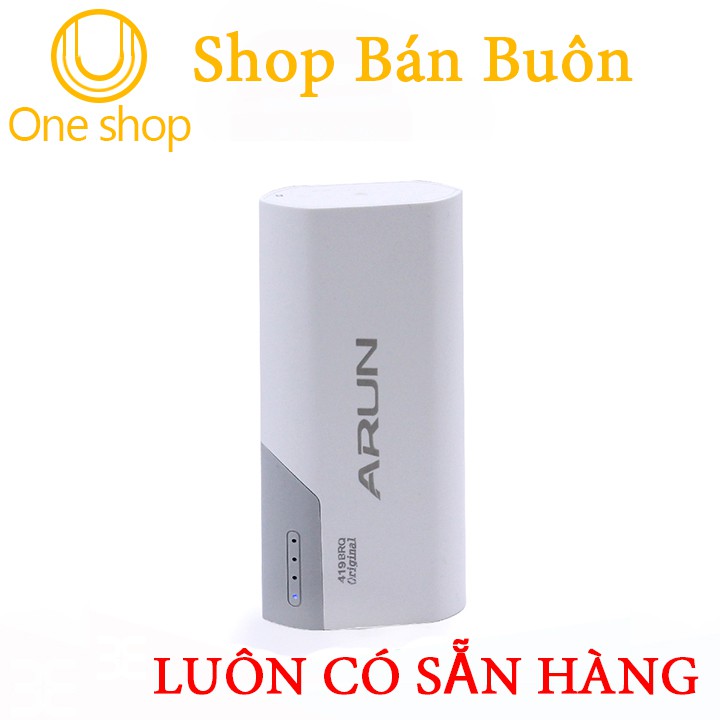 Pin Sạc Dự Phòng Arun 419BRQ 5600mAh Chính Hãng