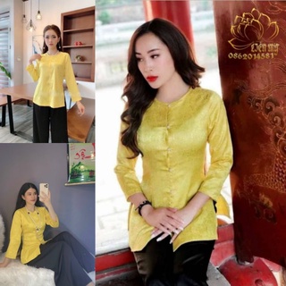 Đồ đi chùa _ SET BỘ BÀ BA GẤM CAO CẤP