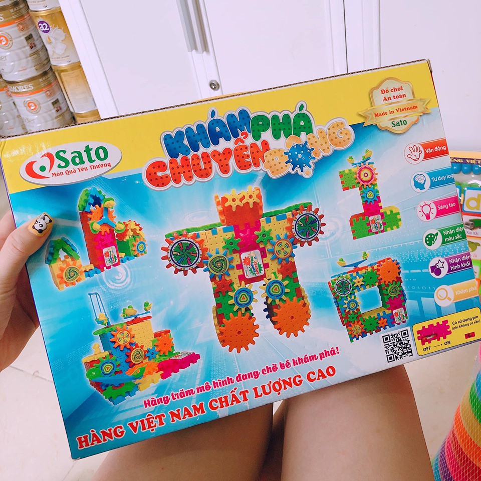 Đồ chơi khám phá chuyển động sato45