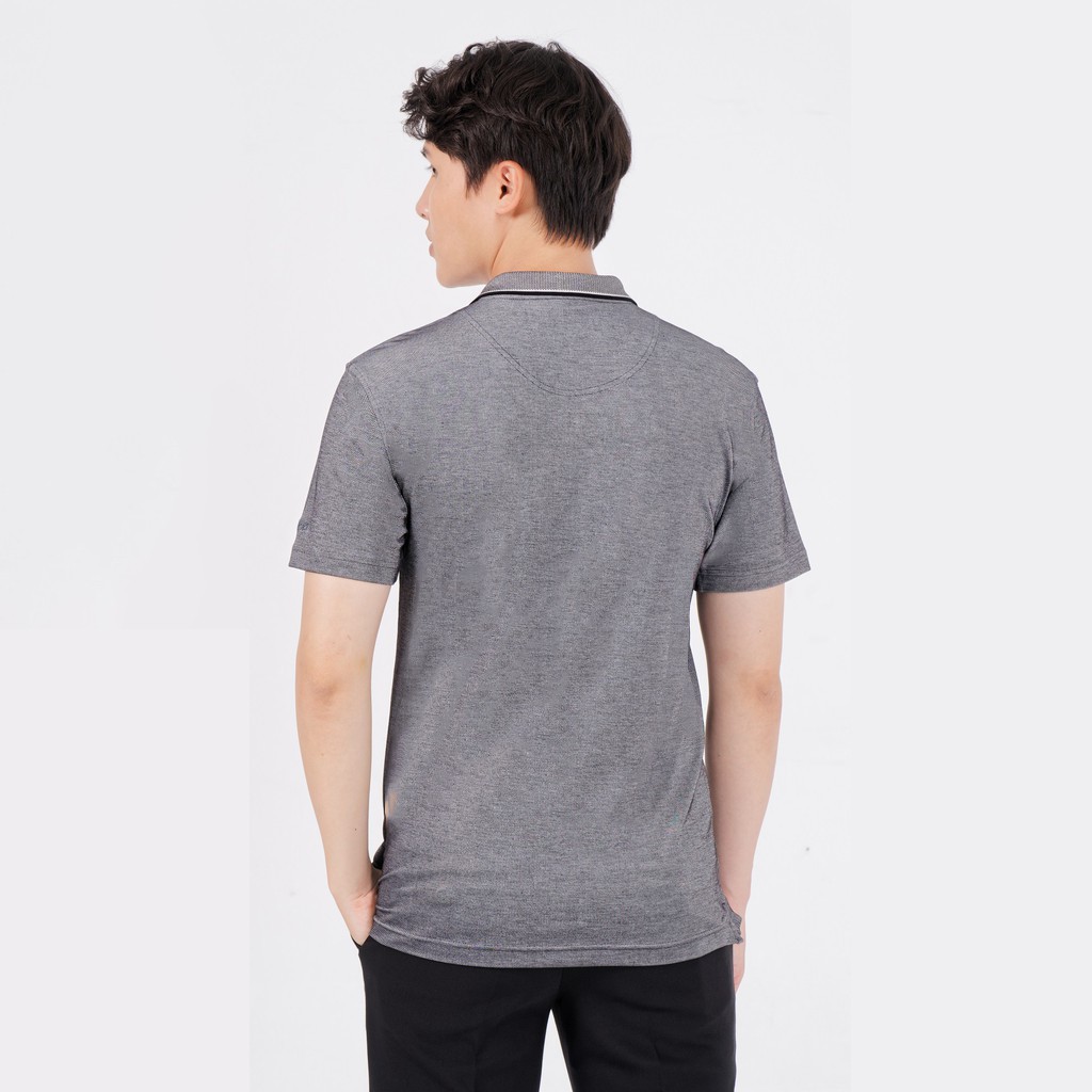 Áo Thun Nam Tay Ngắn Có Cổ Blentino PL2628 - Vải Cotton Da Cá Trơn Chống Nhăn