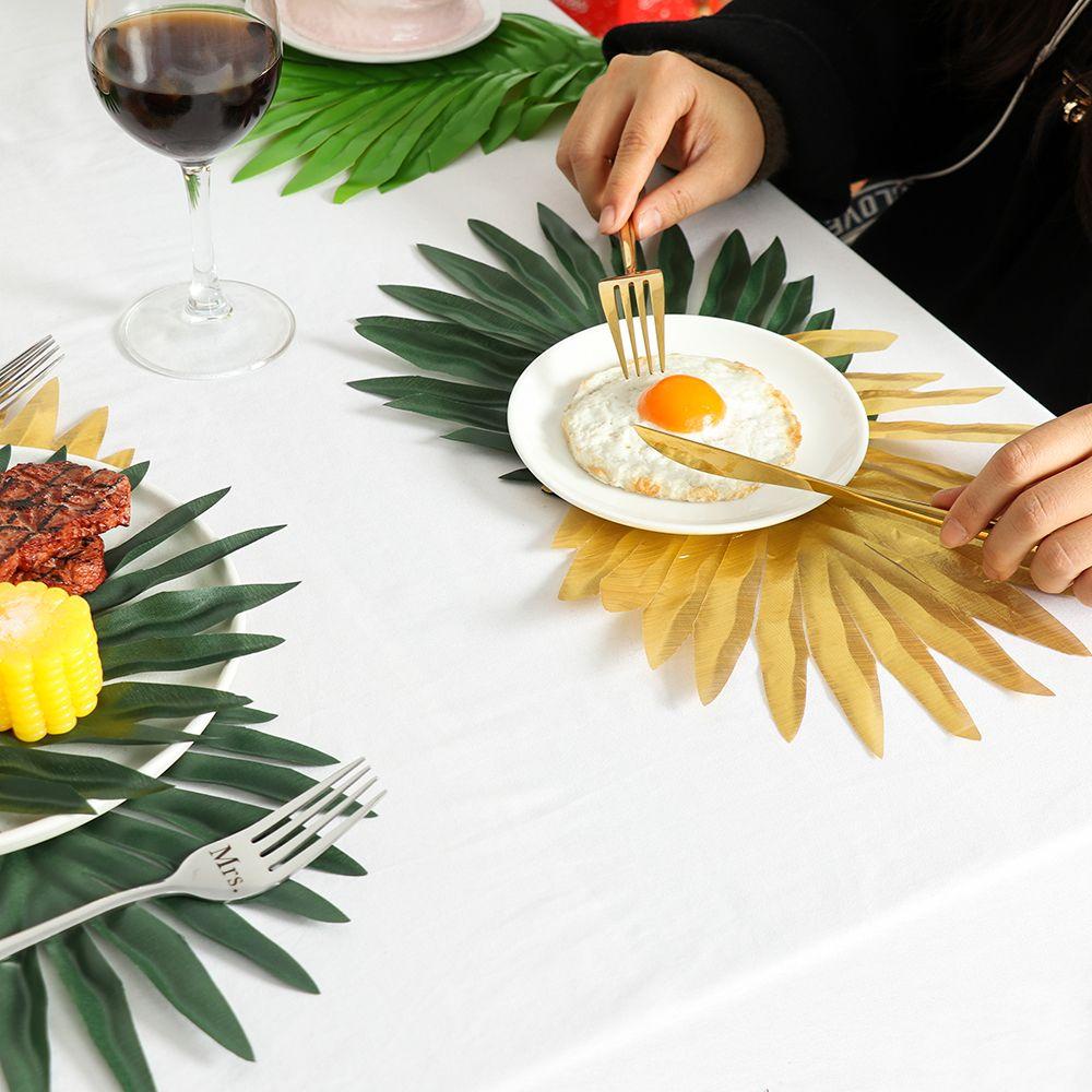 Set 12 / 20 Lá Cây Giả Trang Trí Tiệc Cưới