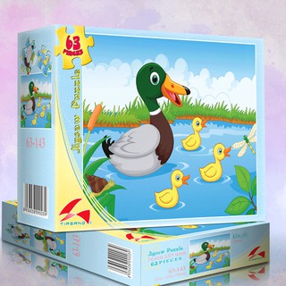 Tranh xếp hình 63 mảnh - Khám phá