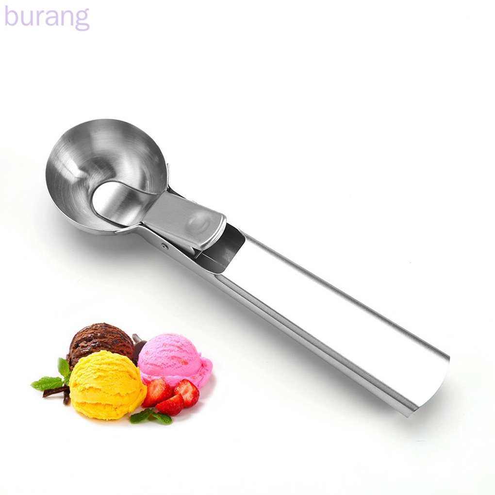 Muỗng múc viên kem hình tròn bằng thép không gỉ
