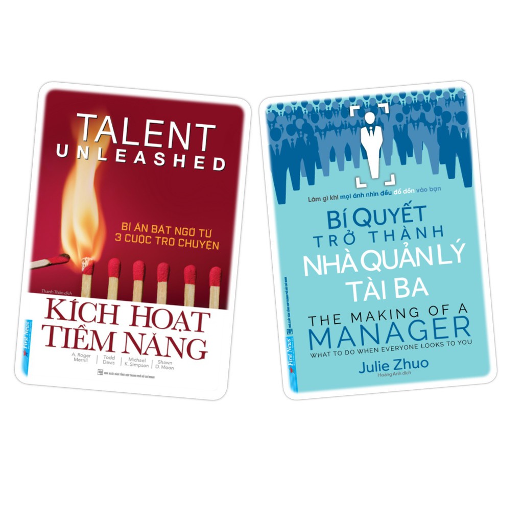 Sách - Combo Kích hoạt tiềm năng 54006 + Bí quyết trở thành nhà quản lý tài ba 51135 - FirstNews Tặng Kèm Bookmark