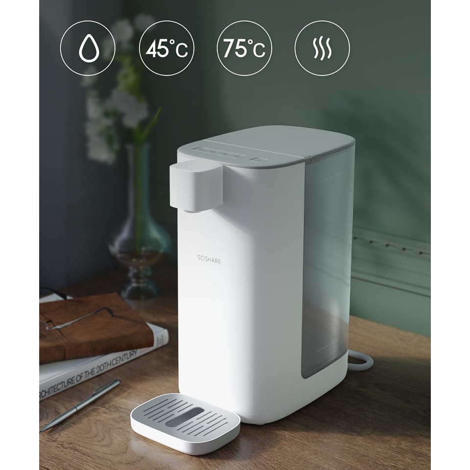 Máy đun nước nóng để bàn Xiaomi Scishare 3l nước - Bình đun nước nóng để bàn xiaomi