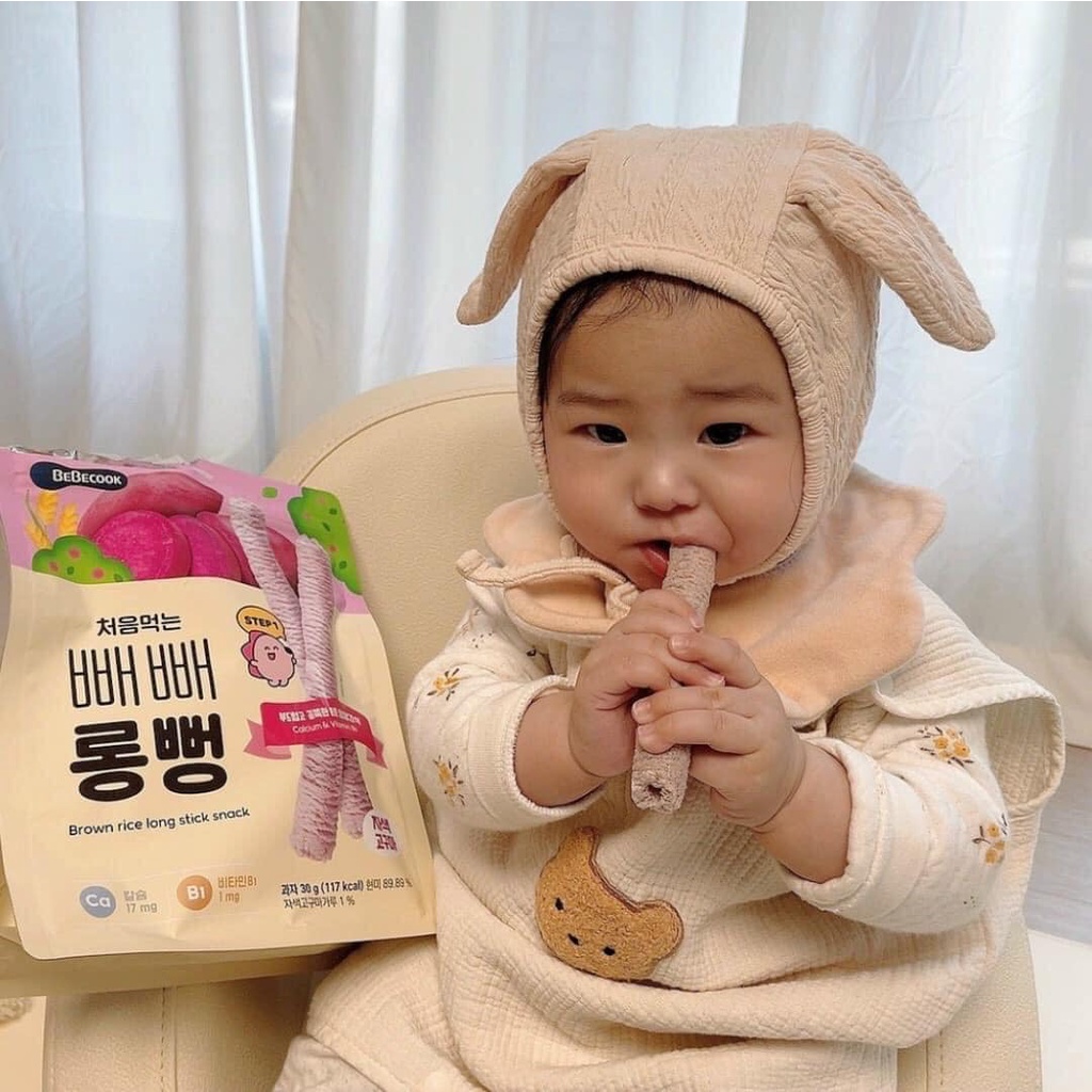 Bánh Gạọ Lứt Bebecook Bánh Gạo Cho Bé Thơm Ngon Nhiều Vị Dễ Tan