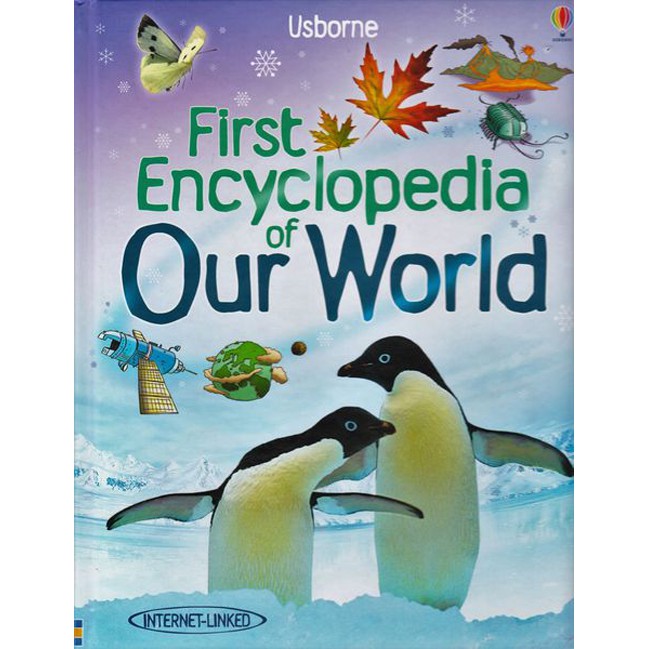 Sách Usborne - Bách khoa toàn thư cho bé 6-8 tuổi 1st Encyclopedia Our World