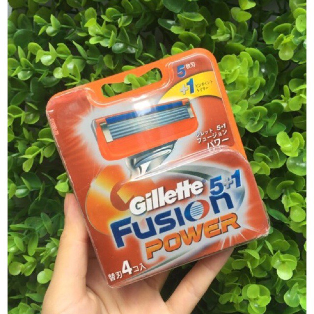 Lưỡi Dao Cạo Râu Vỉ 4 Gillette Nhật Bản