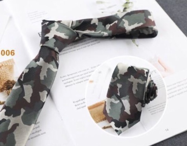 Cà vạt bản 6cm phong cách Hàn Quốc