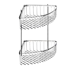 Kệ góc nhà tắm 2 tầng để đồ đa năng inox sus 304 cao cấp .