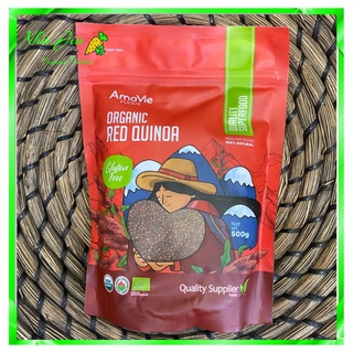 Hạt diêm mạch quinoa đỏ hữu cơ Amavie Foods 500g thumbnail