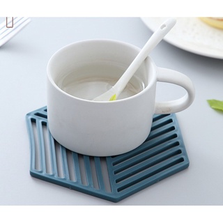 Miếng Lót Bát Đĩa Chống Trơn Trượt Cách Nhiệt Chất Liệu Silicon Họa Tiết Hình Học 88294 Tổng Buôn Giá Rẻ