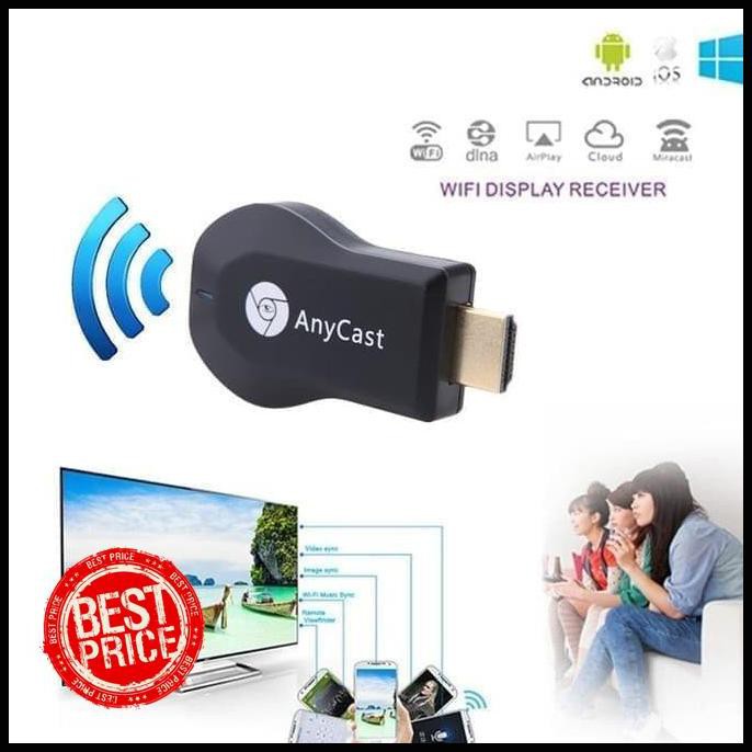 Anycast Thiết Bị Kết Nối Wifi / M2 Plus / M4 / Miracast / Ezcast Mới