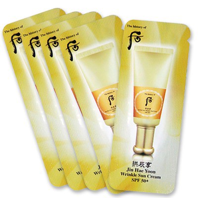Kem chống nắng whoo Essential Sun Cream SPF 50+ PA+++
