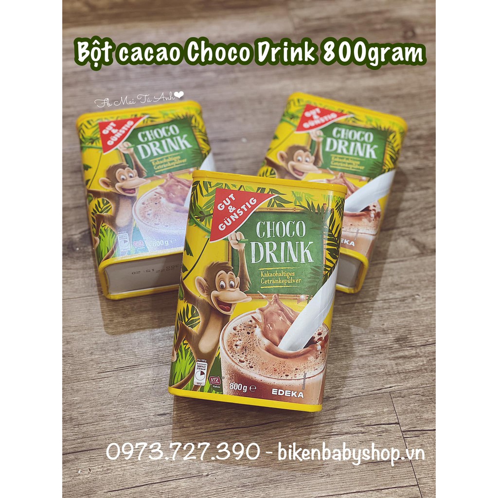 Bột cacao Choco Drink 800gram date 10/2022