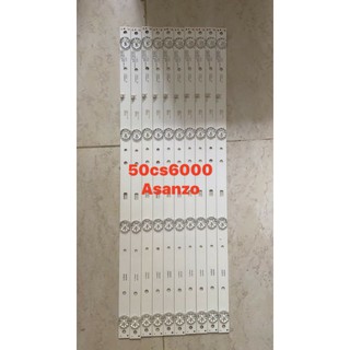 Thanh LED tivi Asazo 50 inch CS 6000 - giá 1 thanh dài 4 Bóng