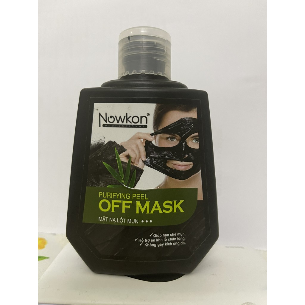 MẶT NẠ LỘT MỤN THAN TRE HOẠT TÍNH NOWKON 50ml & 150ml