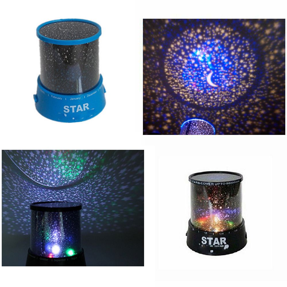 Đèn LED tạo hiệu ứng bầu trời đầy sao có thể xoay được kết nối bluetooth dùng trang trí phòng ngủ