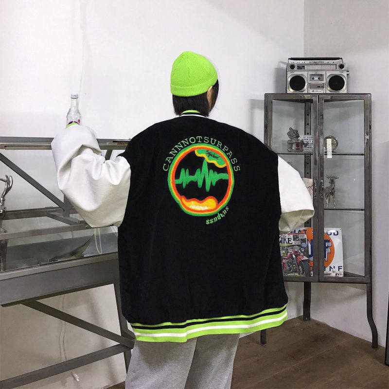 Áo Khoác Bóng Chày Form Rộng Thời Trang 2021 Cho Cặp Đôi | BigBuy360 - bigbuy360.vn