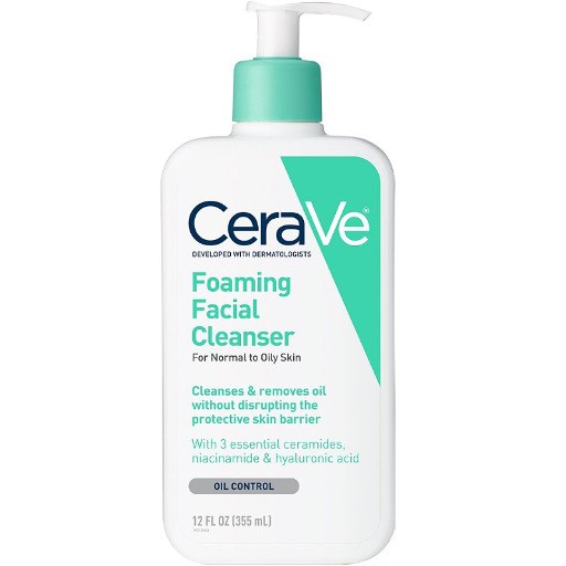 SỮA RỬA MẶT DỊU NHẸ CERAVE HYDRATING/ FOAMING CHO DA KHÔ / DA DẦU 355ml 473ml