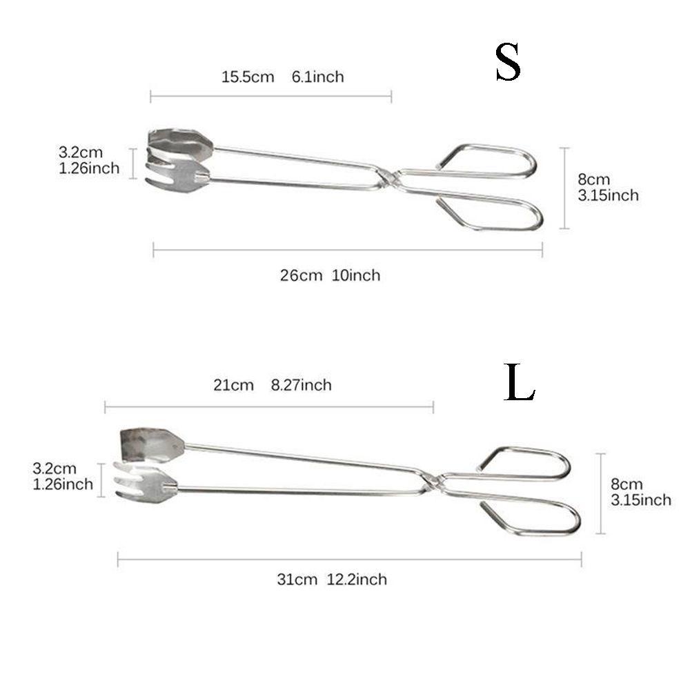 Kẹp Gắp Thức Ăn Bằng Thép Không Gỉ