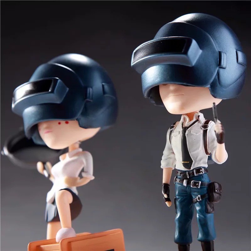 Mô HÌnh PUBG Nhân Vật Chibi Có Thể Lắc Đầu Tặng Kèm Full Phụ Kiện