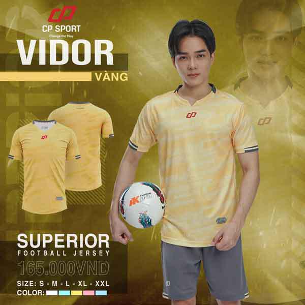 Bộ Quần Áo Thể Thao Đá Bóng Nam CP SPORT Vidor Chất Liệu Thoáng Mát