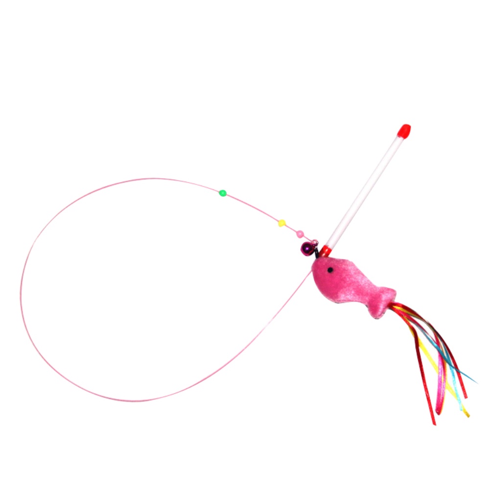 Đồ Chơi Nhử Mèo Hình Cá Có Chuông Nhỏ