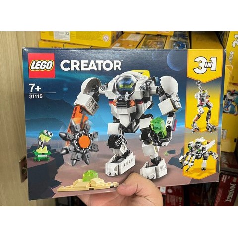 [CÓ SẴN] LEGO 31115 - Creator - Space Mining Space - Robot Không Gian [CHÍNH HÃNG]